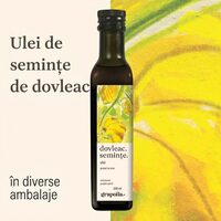 Ulei de seminte de dovleac (presat din seminte decojite) - 250 ml