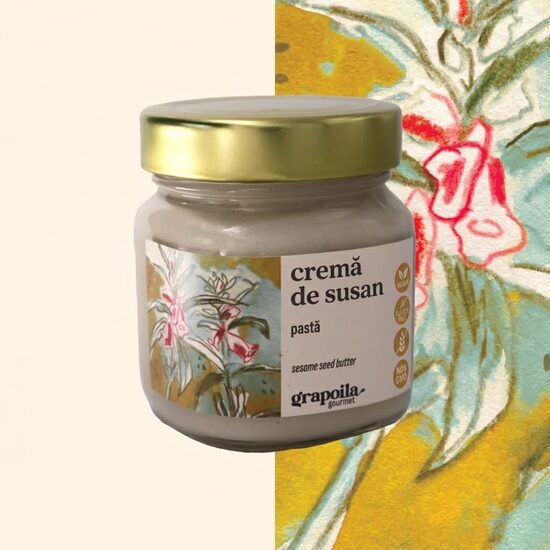 Crema din seminte de susan 100% / SESAME SEED CREAM 200gr