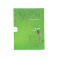 Bloc desen A4+ Calligraphe 7000 120g capsat 8 file Clairefontaine