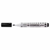Marker tabla Stabilo Plan 2.5-3.5mm negru