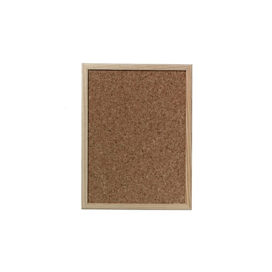 Panou Afisaj Pluta 30x40 Cm Cu Rame Din Lemn