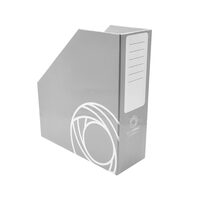 Suport reviste vertical carton silver Patria