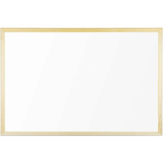 Whiteboard magnetic cu ramă din lemn 80 x 60 cm Bi-silque