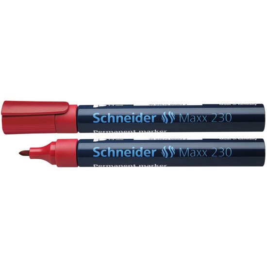 Marker permanent Schneider Maxx 230 Rosu