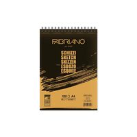 Bloc desen A4 Accademia Schizzi 90g cu spirala 120 file Fabriano