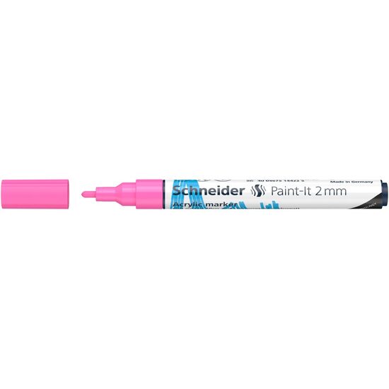 Marker cu vopsea acrilica Roz Paint- It 310 2mm Schneider