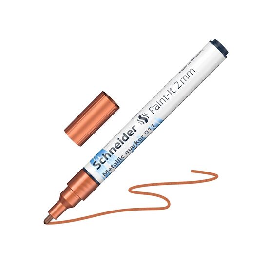 Marker Metalic Paint- It 011 2mm Schneider Copper Metallic