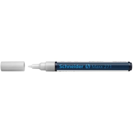 Paint marker Schneider 1-2mm 271 alb