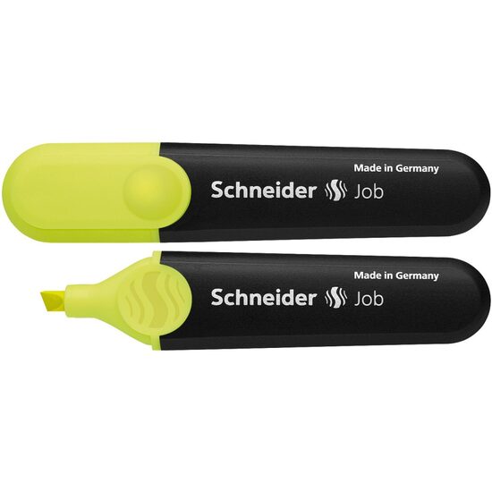 Textmarker Schneider Job Galben