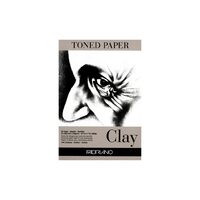 Bloc desen A4 Toned paper clay 120g 50 file Fabriano