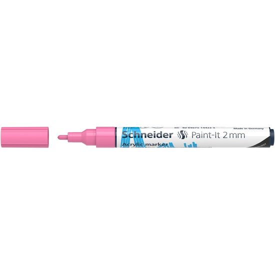 Marker cu vopsea acrilica Roz pastel Paint- It 310 2mm Schneider