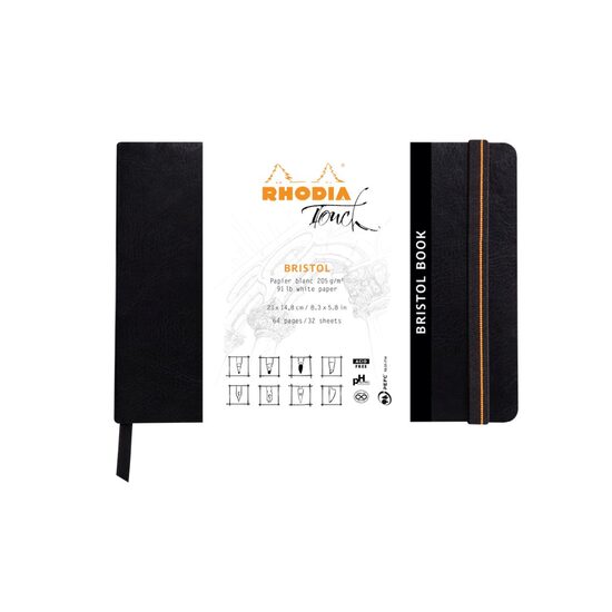 Notebook Grafic A5 Rhodia Touch Bristol 30 file