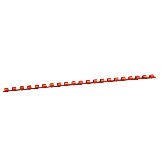 Spirală 6 mm din plastic Rosu