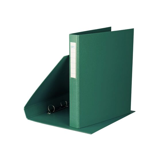 Caiet mecanic A4 plastifiat cu 2 inele Verde