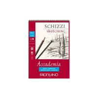 Bloc desen A4 Accademia Schizzi 120g cu spirala 50 file Fabriano