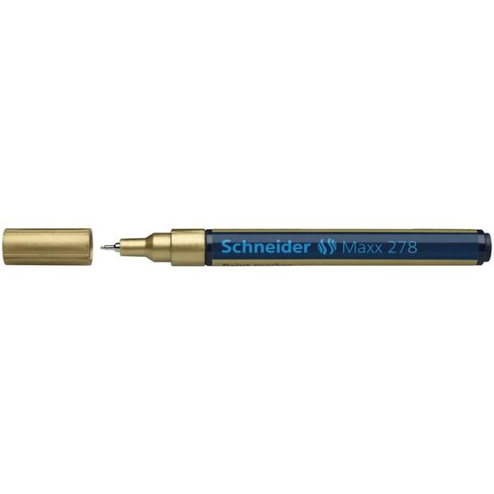 Paint marker Schneider 0.8mm 278 auriu