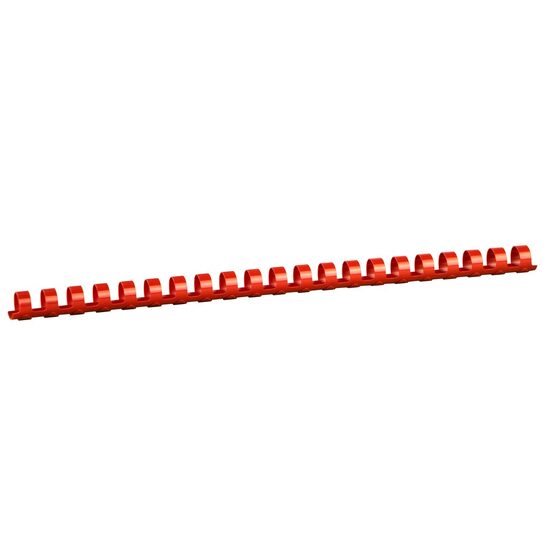 Spirală 14 mm din plastic Rosu