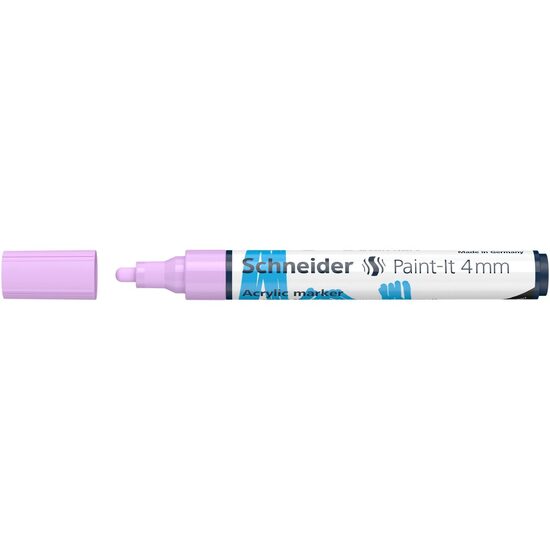 Marker cu vopsea acrilica Lila Paint- It 320 4mm Schneider
