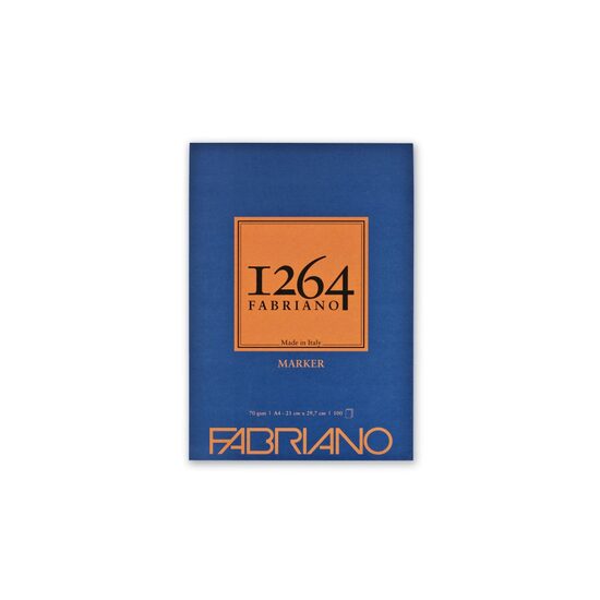 Bloc desen A4 1264 Marker 70g 100 file Fabriano
