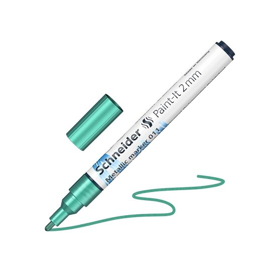 Marker Metalic Paint- It 011 2mm Schneider Green Metallic
