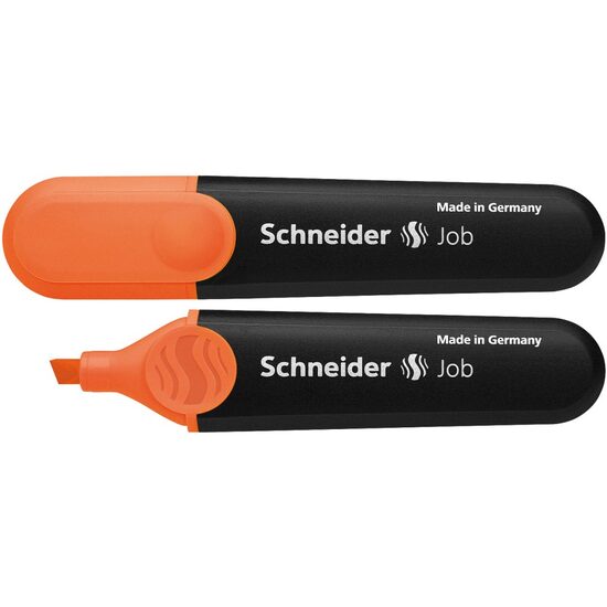 Textmarker Schneider Job Orange