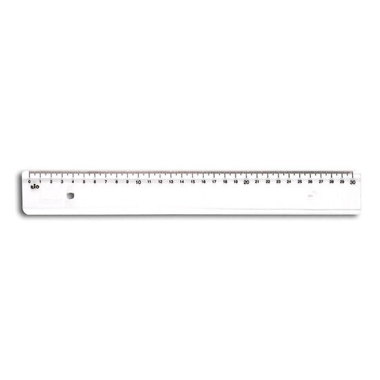 Linar 30 cm RIO transparent