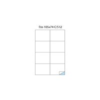 Etichete fără margini C/512