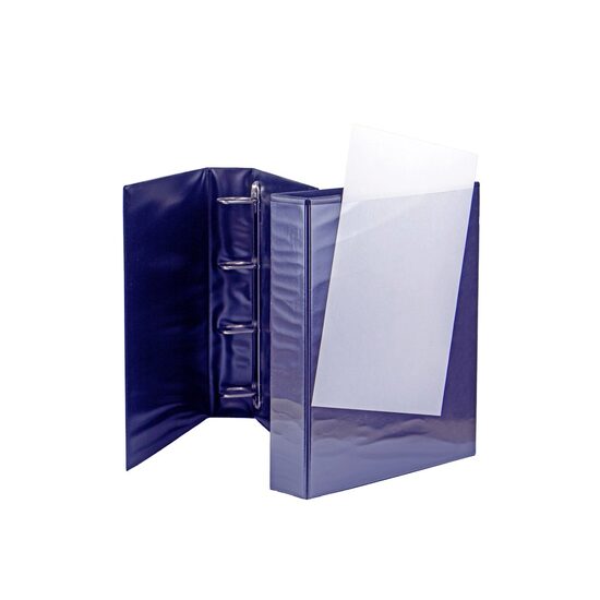 Caiet mecanic cu buzunar 55 mm Bleumarin