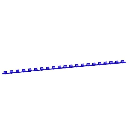 Spirală 6 mm din plastic Albastru