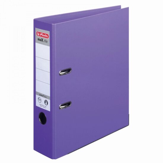 Biblioraft A4 8cm PP Interior-Exterior Violet