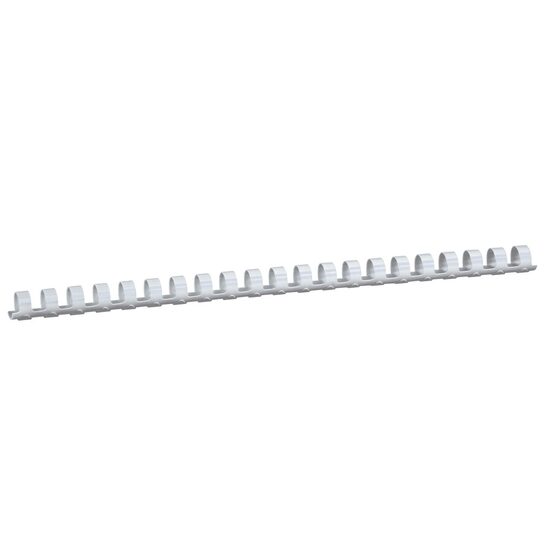 Spirală 14 mm din plastic Alb
