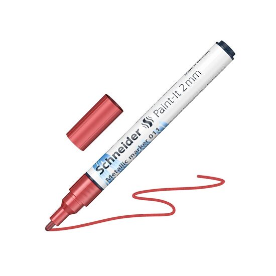Marker Metalic Paint- It 011 2mm Schneider Red Metallic