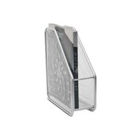 Suport reviste Office cromat