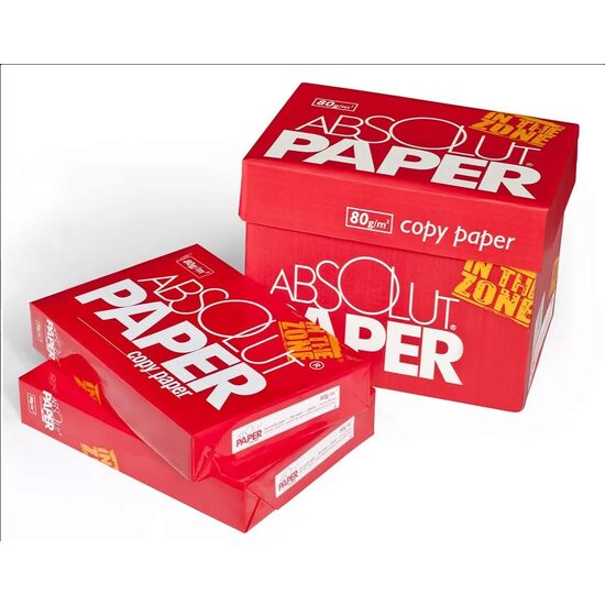 Hartie copiator Absolut Paper A4, 80g/mp, 500 coli/top
