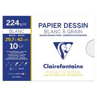 Hartie desen A3 Clairefontaine 224g 10 file