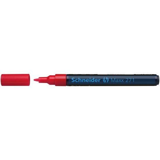 Paint marker Schneider 1-2mm 271 rosu