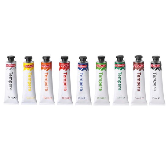 Tempera 16ml 10 Culori/Set Herlitz