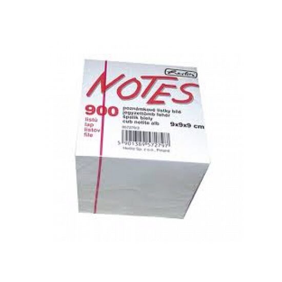 Bloc Notite Alb 9x9x9 Cm 900 File 