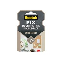 Bandă dublu adezivă transparentă pentru montare, 19 mm x 1.5 m, Scotch-Fix™