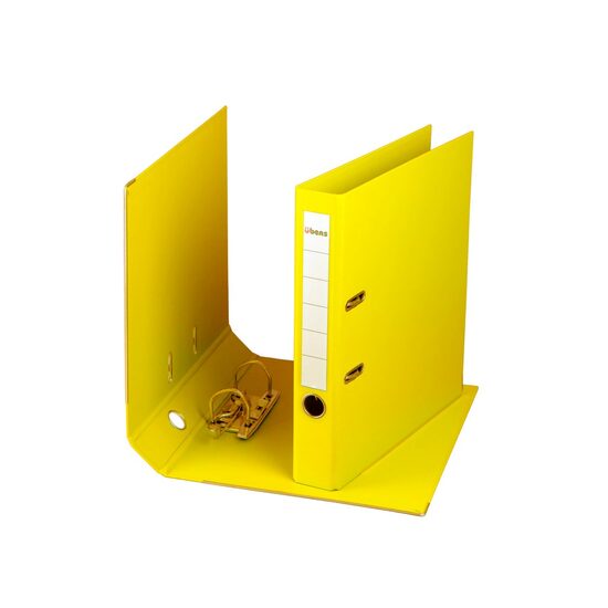 Biblioraft plastifiat übers 50 mm Galben