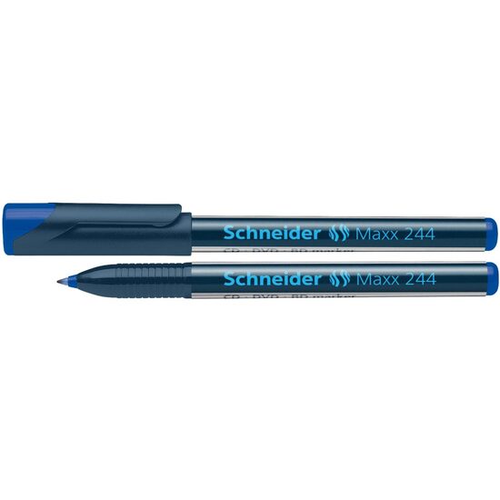 CD/DVD marker Schneider Maxx 244 Albastru