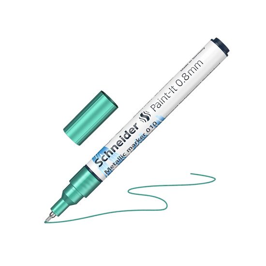 Marker Metalic Paint- It 011 0.8mm Schneider Green Metallic