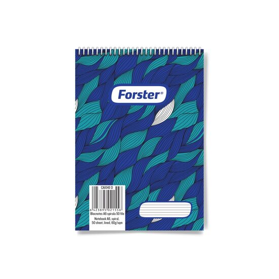 Blocnotes cu spirală Forster A6